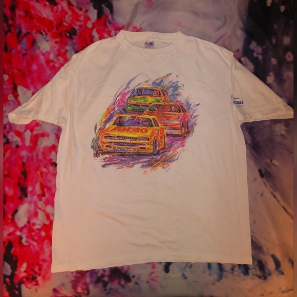 Vintage Akzo Nobel Painted Cars T-shirt - Picture 1 of 8